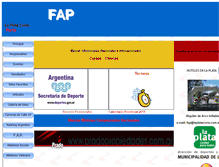 Tablet Screenshot of laplatacorre.com.ar